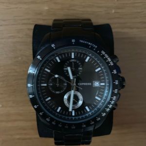 Men’s express wrist watch black
